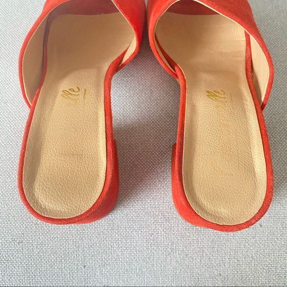 L’intervalle red suede mules 7 - Picture 4 of 5